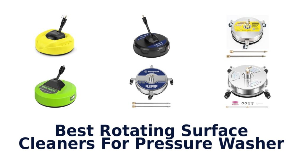 best rotating surface cleaners for pressure washer