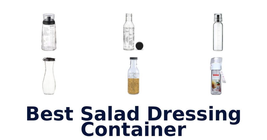 Best Salad Dressing Containers: Top 10 Picks best salad dressing container