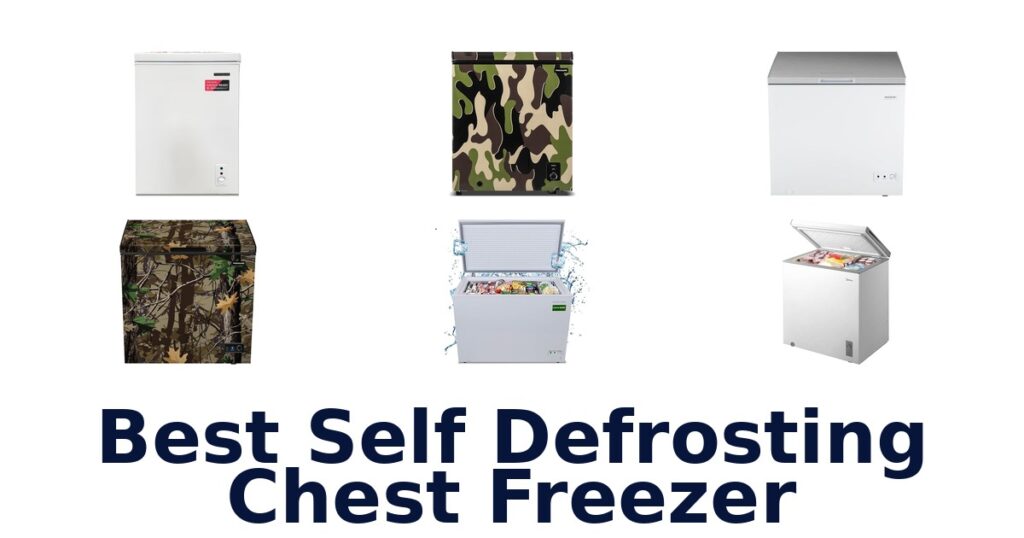 best self defrosting chest freezer