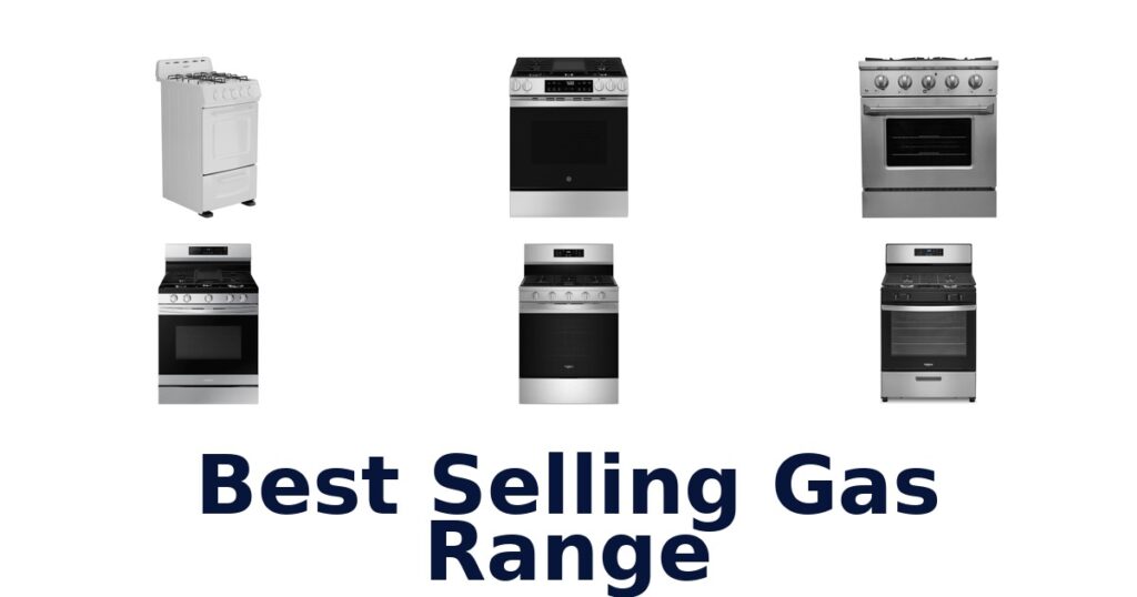 best selling gas range