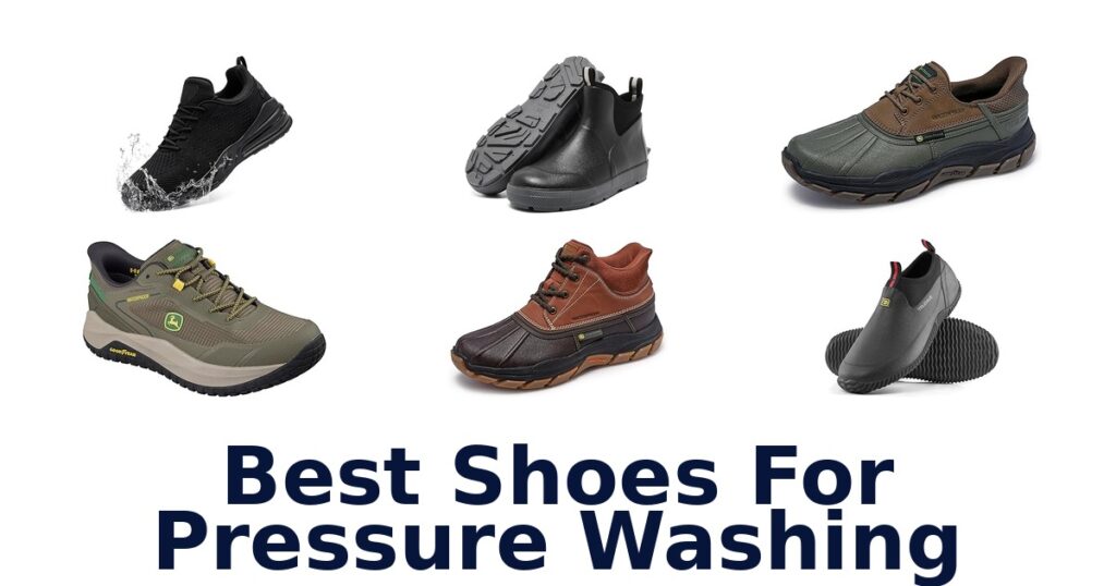 Best Shoes for Pressure Washing: Top 10 Picks best shoes for pressure washing