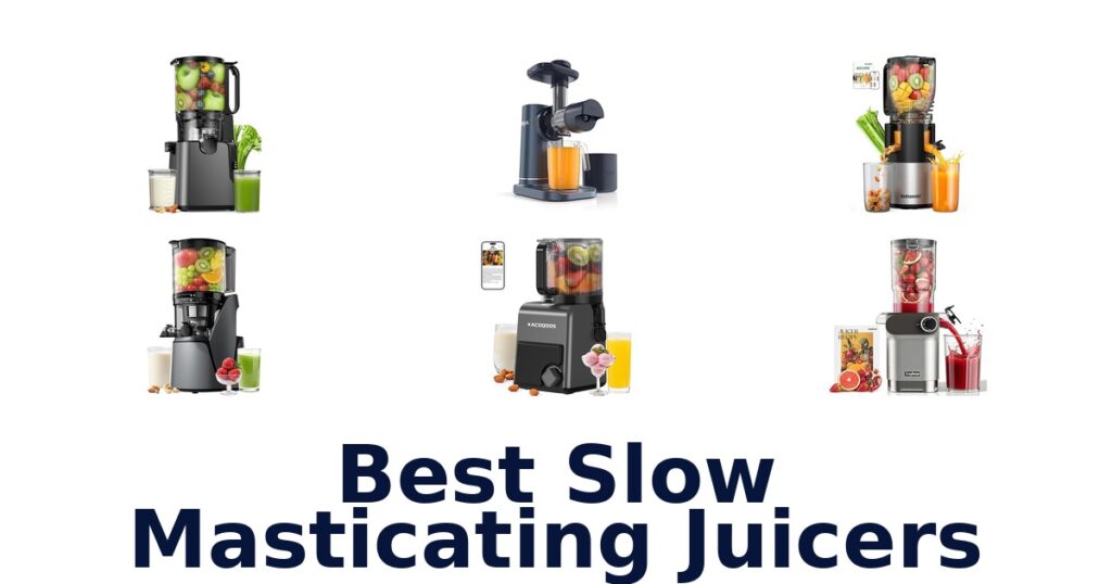 best slow masticating juicers