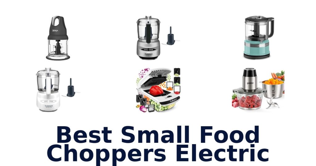 best small food choppers electric