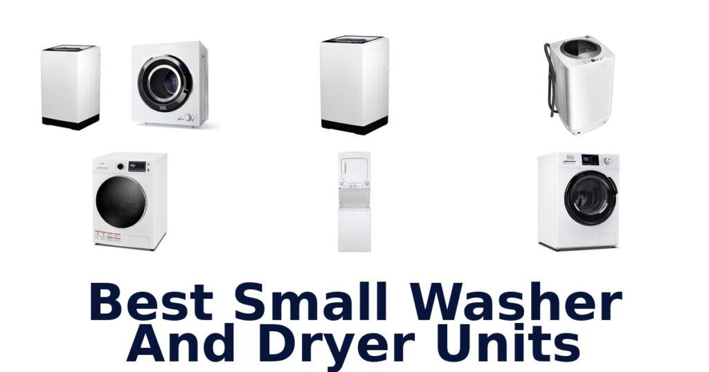 best small washer and dryer units