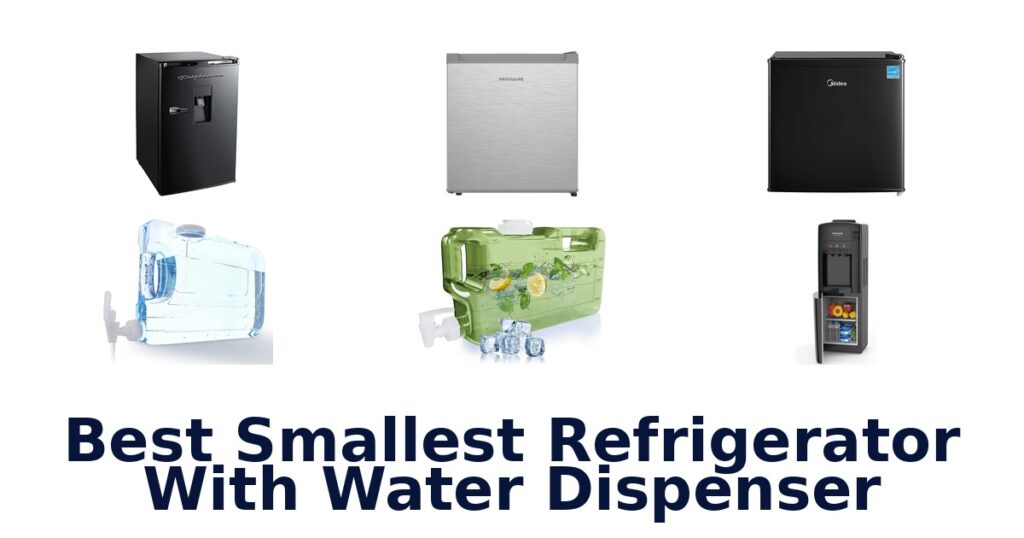 Best Small Refrigerators w/ Water Dispenser: Top 10 Picks best smallest refrigerator with water dispenser
