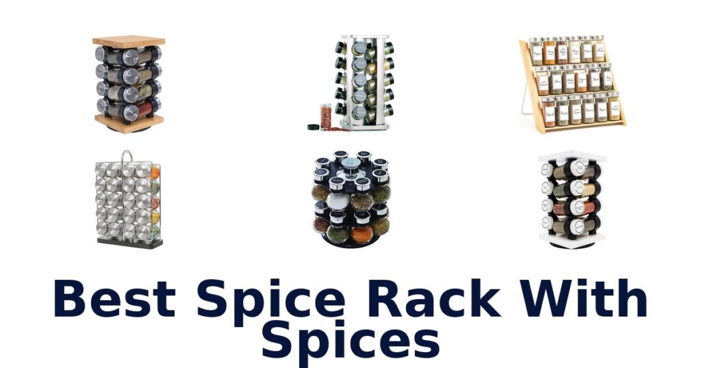 best spice rack with spices