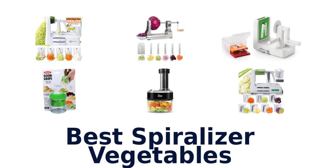 best spiralizer vegetables