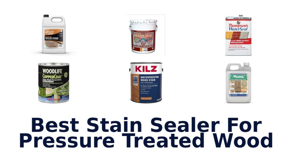 best stain sealer for pressure treated wood