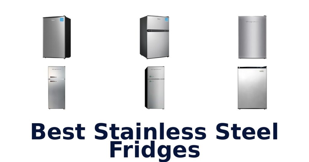 best stainless steel fridges