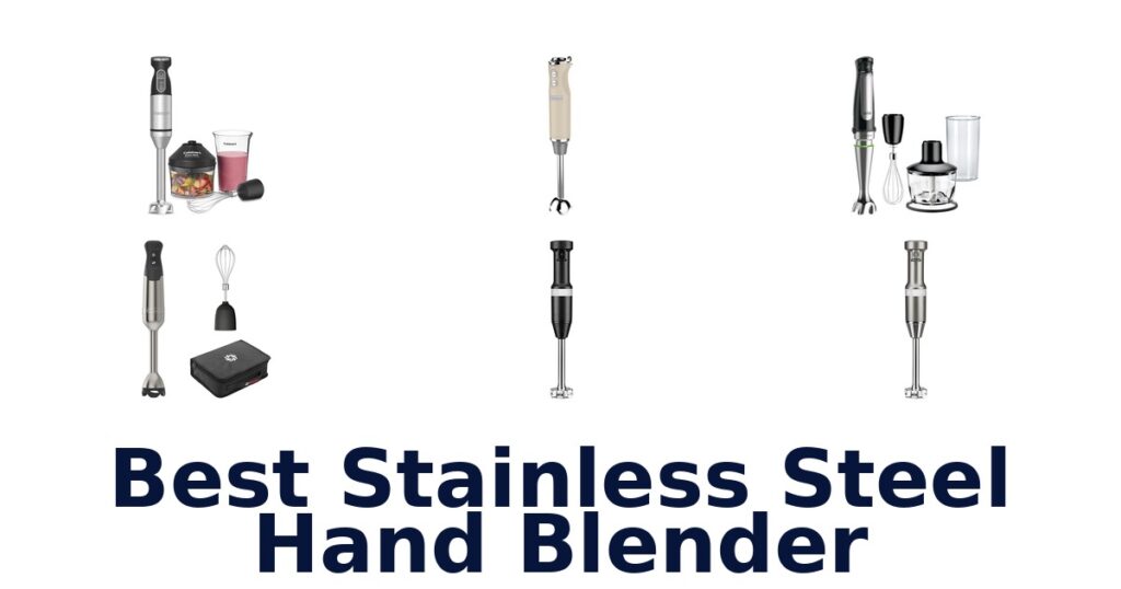 best stainless steel hand blender
