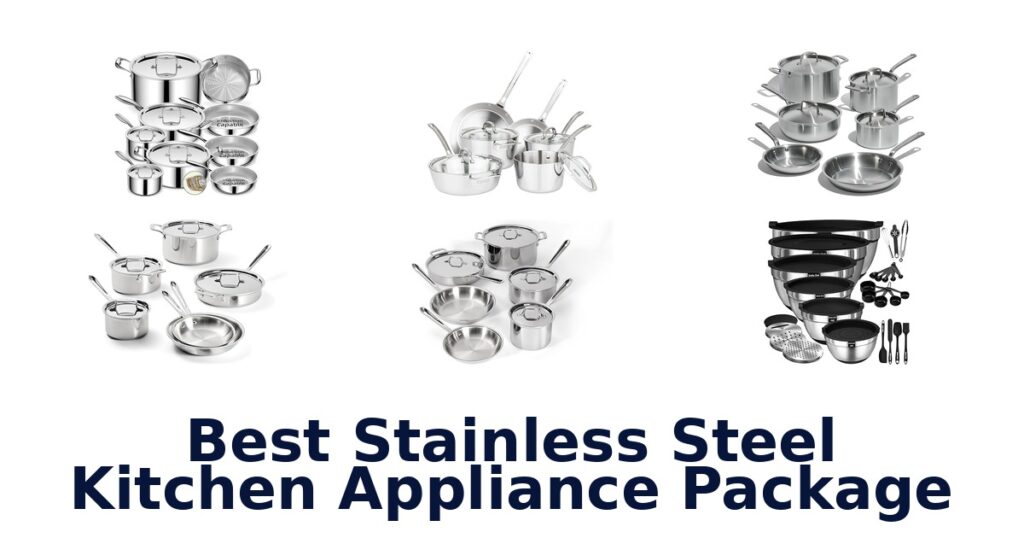 best stainless steel kitchen appliance package