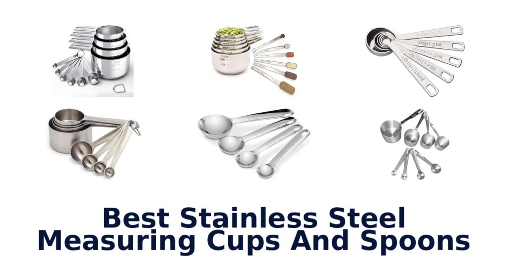 Best Stainless Steel Measuring Cups & Spoons (10 Picks) best stainless steel measuring cups and spoons