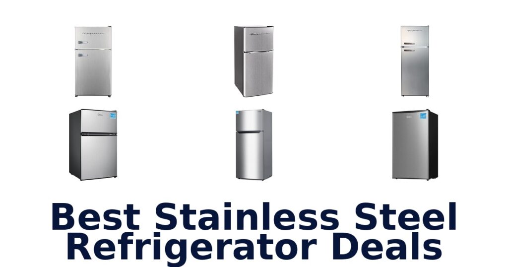 best stainless steel refrigerator deals