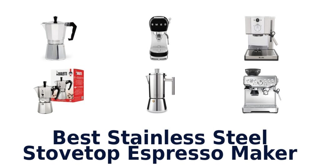 best stainless steel stovetop espresso maker