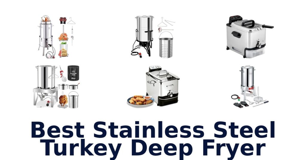 Best Stainless Steel Turkey Fryers: Top 10 Picks best stainless steel turkey deep fryer