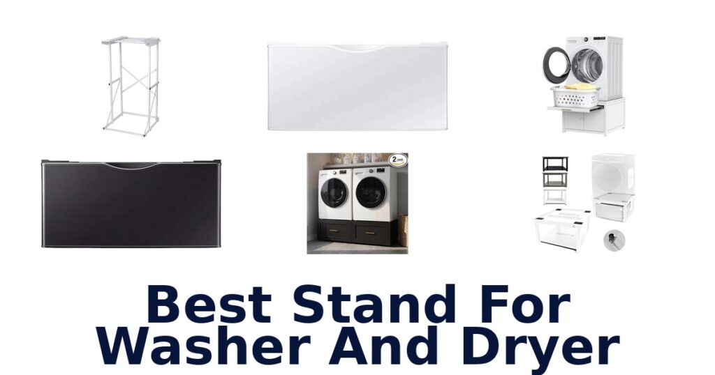 best stand for washer and dryer