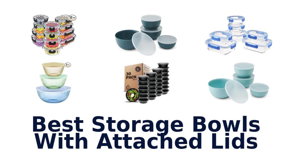 best storage bowls with attached lids