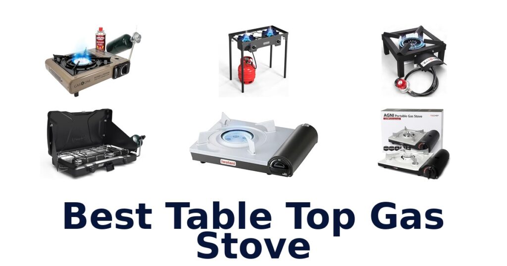 best table top gas stove