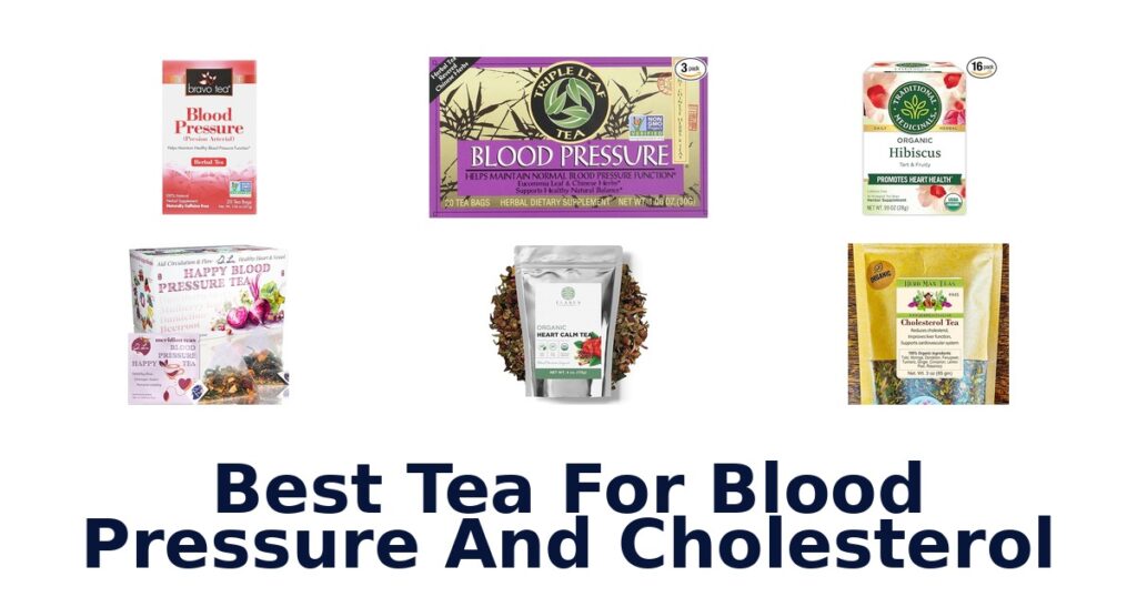best tea for blood pressure and cholesterol