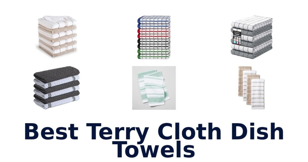 best terry cloth dish towels
