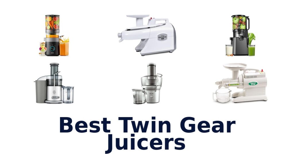 best twin gear juicers