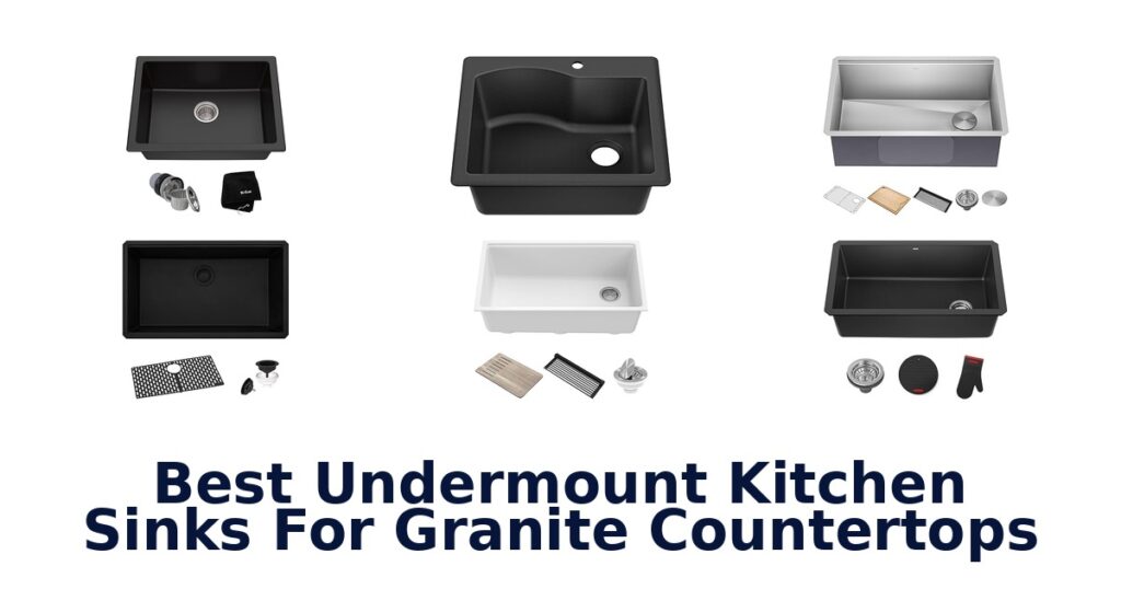 BEST Undermount Sinks for Granite: Top 10 Picks best undermount kitchen sinks for granite countertops