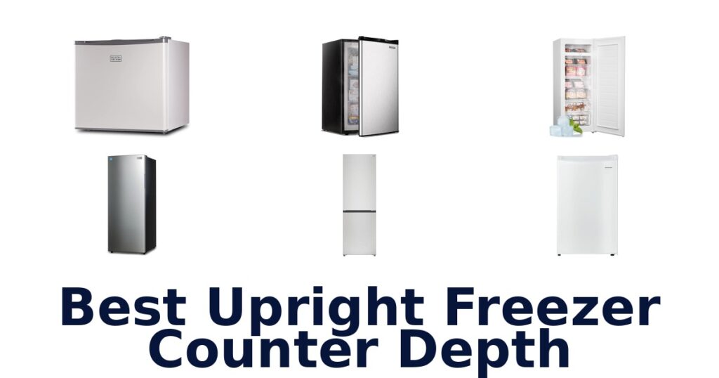 best upright freezer counter depth