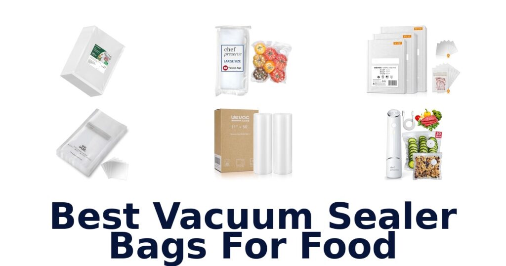 BEST Vacuum Sealer Bags for Food: Top 10 Picks! best vacuum sealer bags for food