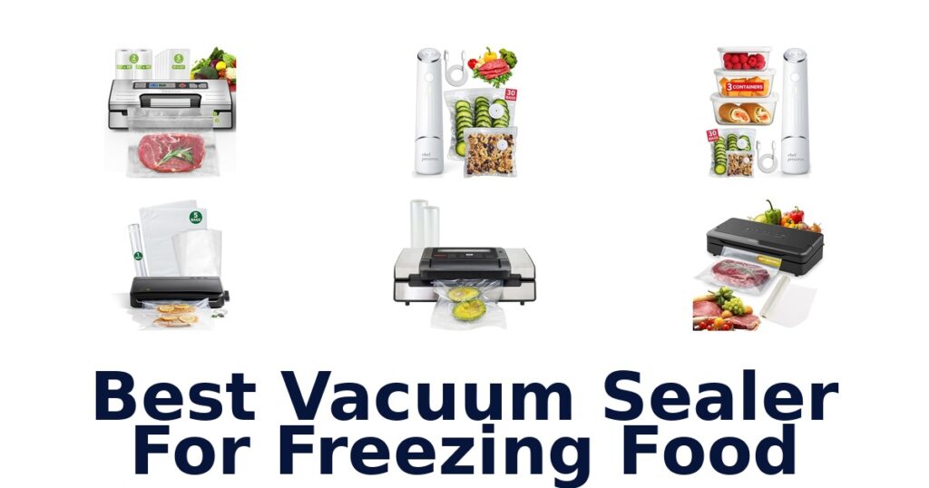 best vacuum sealer for freezing food