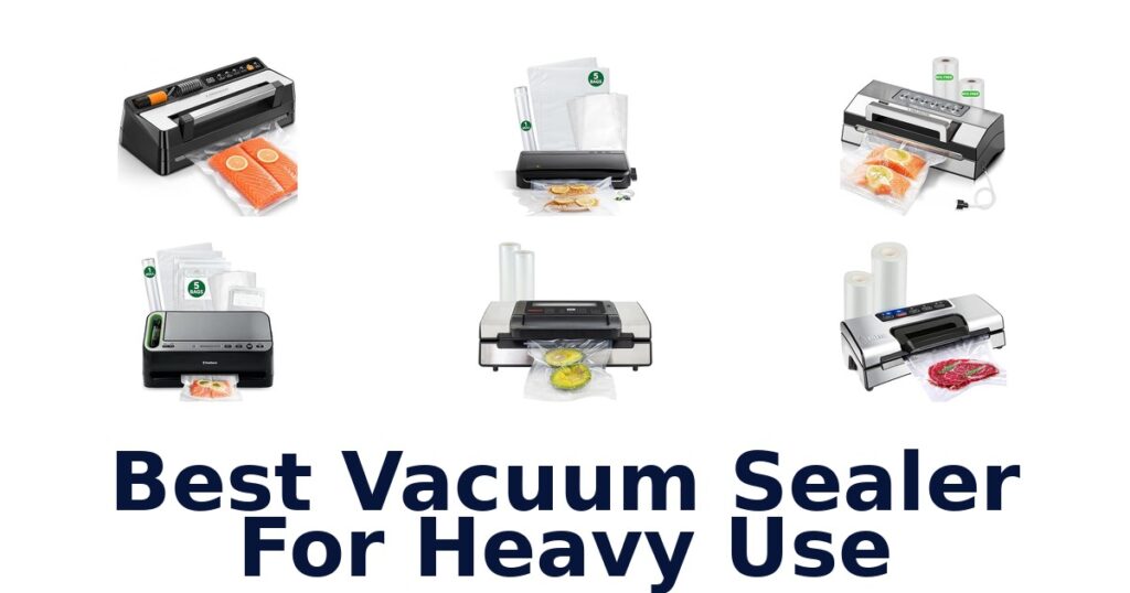 Best Vacuum Sealers for Heavy Use: Top 10 Picks best vacuum sealer for heavy use