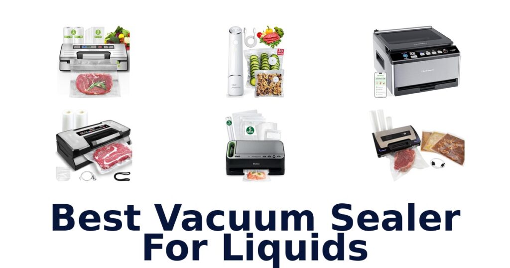 Best Vacuum Sealers for Liquids & Soups best vacuum sealer for liquids
