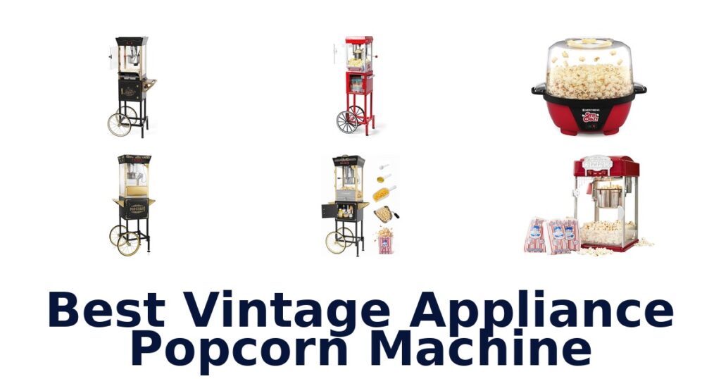 best vintage appliance popcorn machine