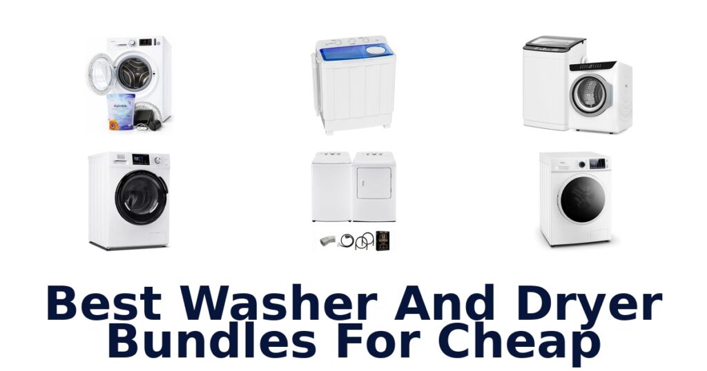 best washer and dryer bundles for cheap
