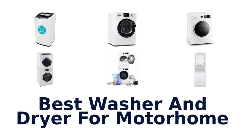 best washer and dryer for motorhome