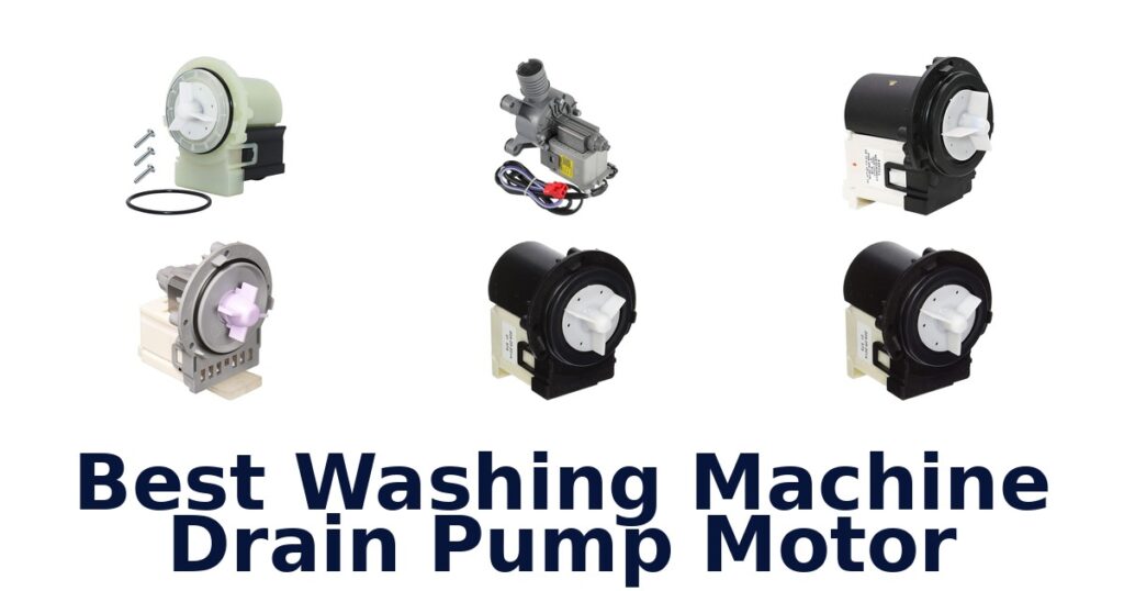 best washing machine drain pump motor