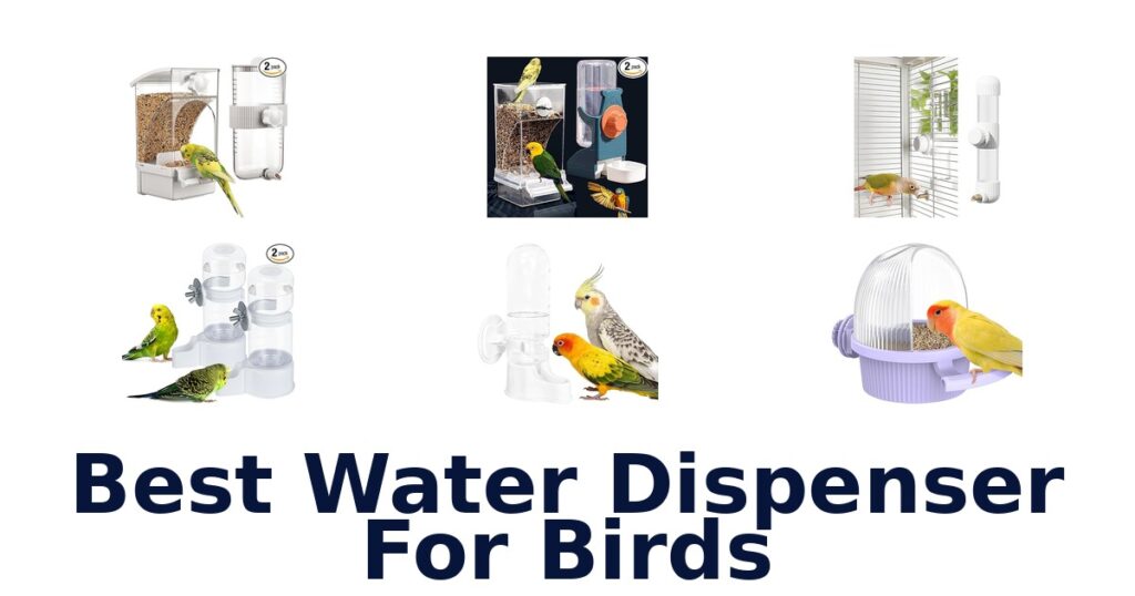 best water dispenser for birds