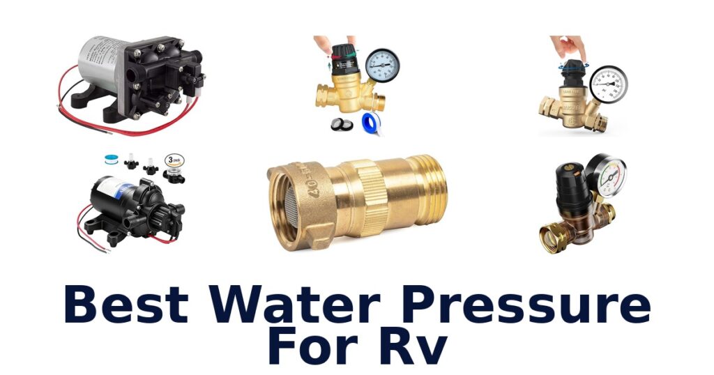 best water pressure for rv
