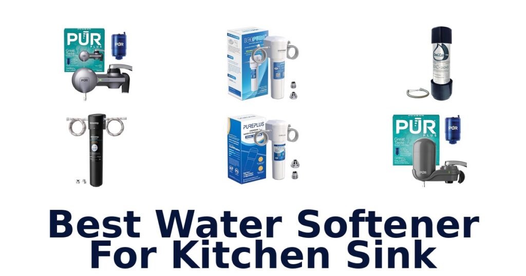 best water softener for kitchen sink