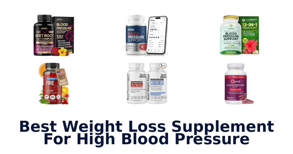 best weight loss supplement for high blood pressure