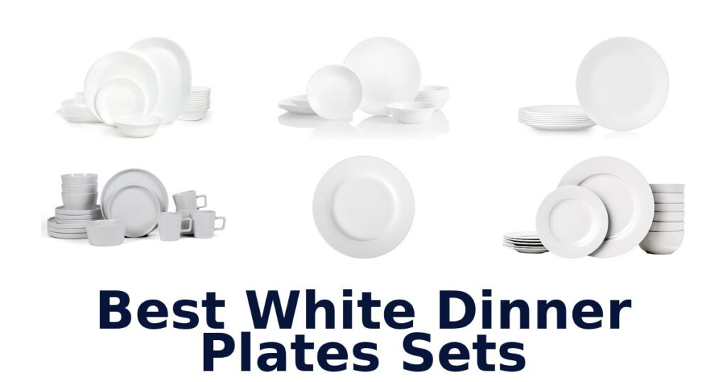 best white dinner plates sets