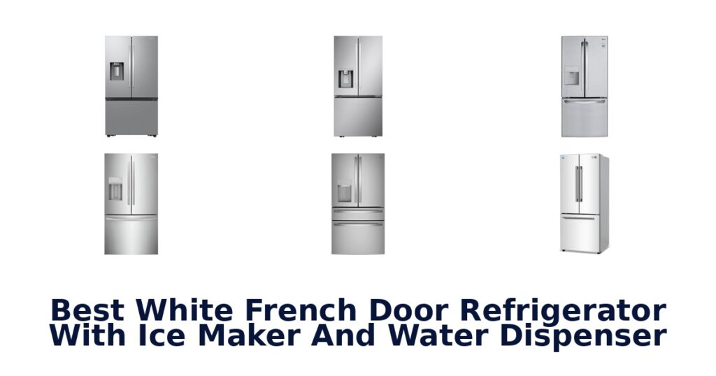 Best White French Door Fridges With Ice & Water best white french door refrigerator with ice maker and water dispenser