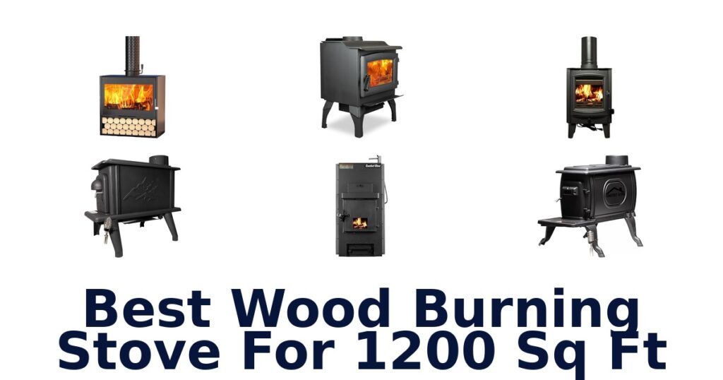 best wood burning stove for 1200 sq ft