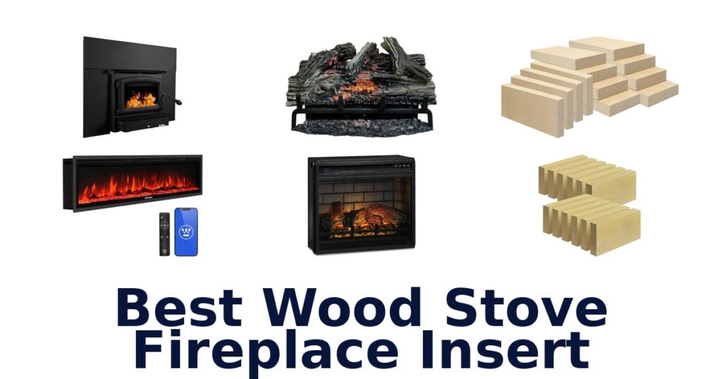 best wood stove fireplace insert