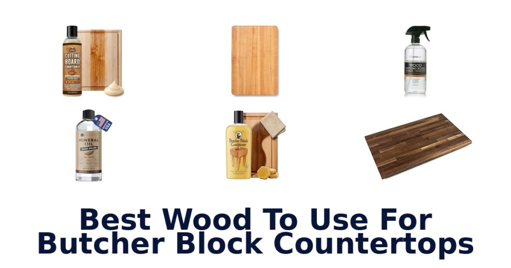 best wood to use for butcher block countertops
