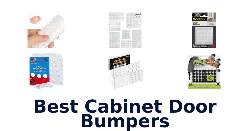 Best Cabinet Door Bumpers: Top 10 Picks best cabinet door bumpers