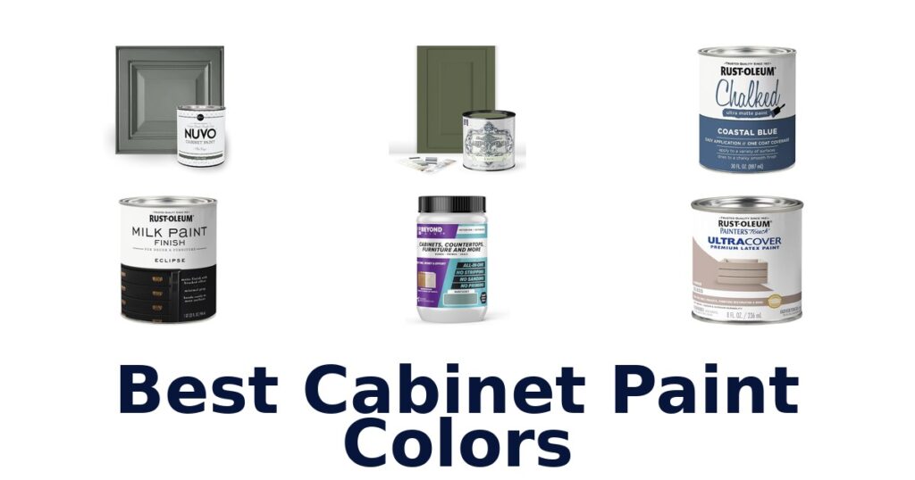 best cabinet paint colors