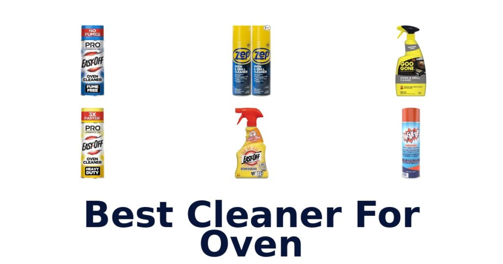 best cleaner for oven