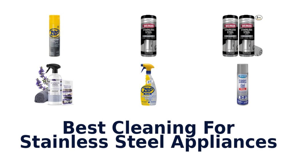 best cleaning for stainless steel appliances
