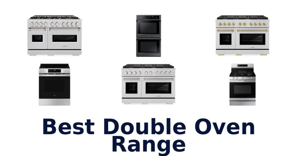 best double oven range