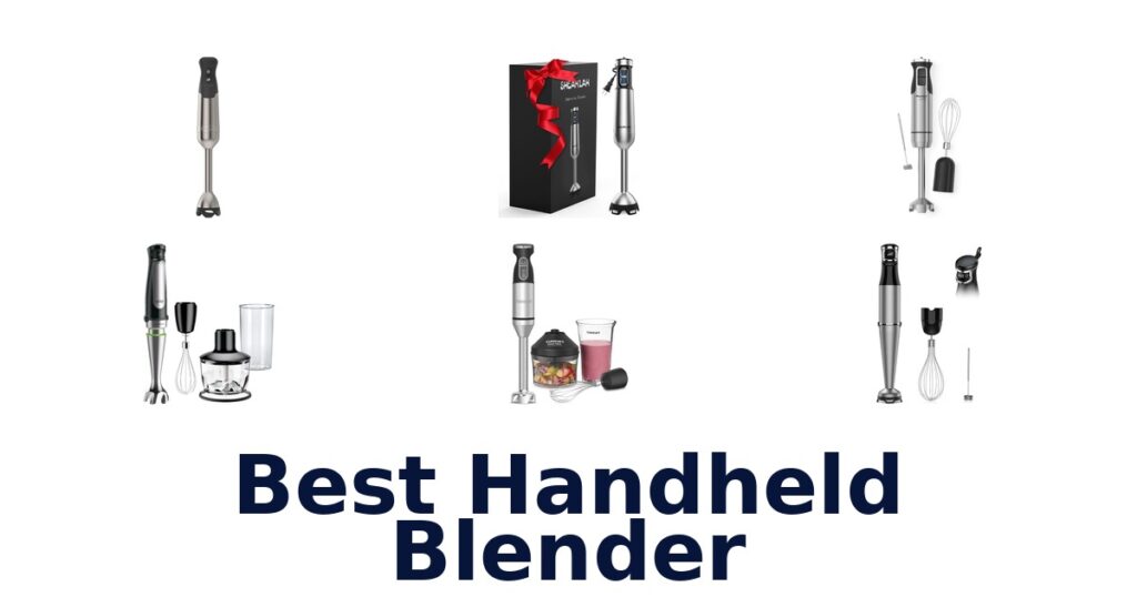 Best Handheld Blenders: Top 10 Picks for Your Kitchen best handheld blender
